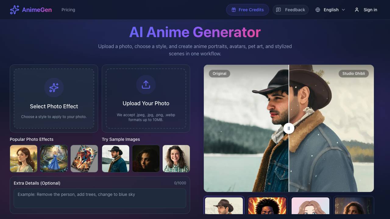 AnimeGen 项目封面