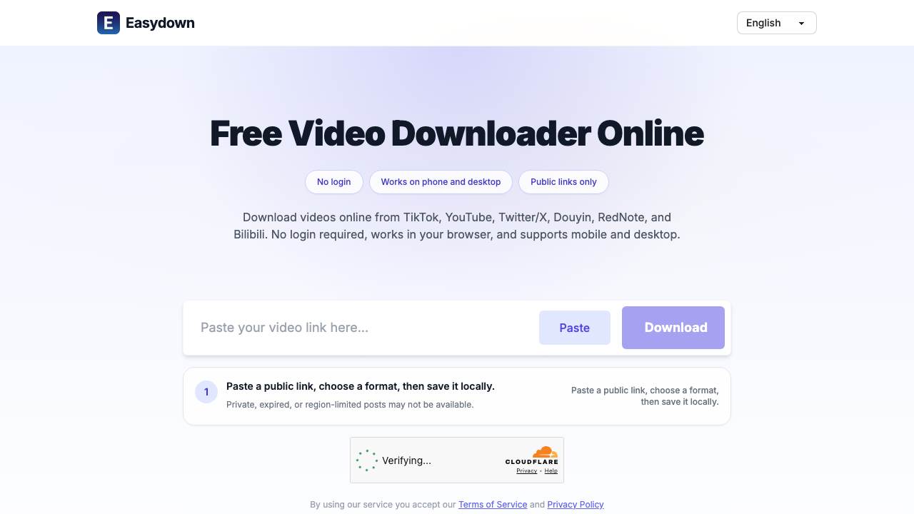 Easydown 项目封面