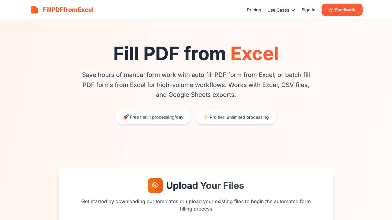FillPDFfromExcel 项目封面