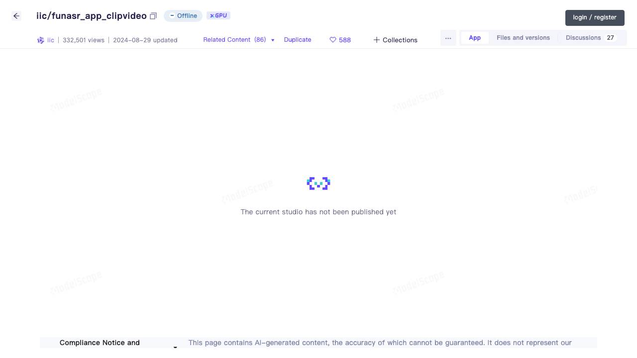 FunClip 项目封面