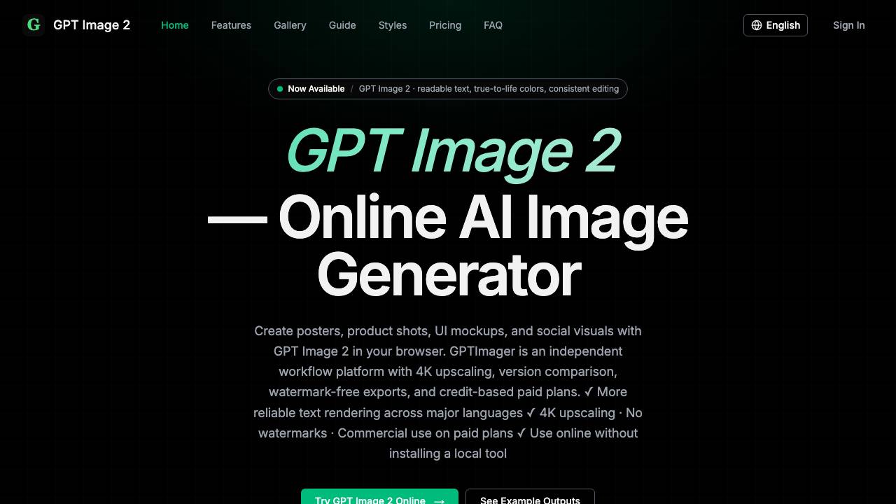 gptimager.com 项目封面