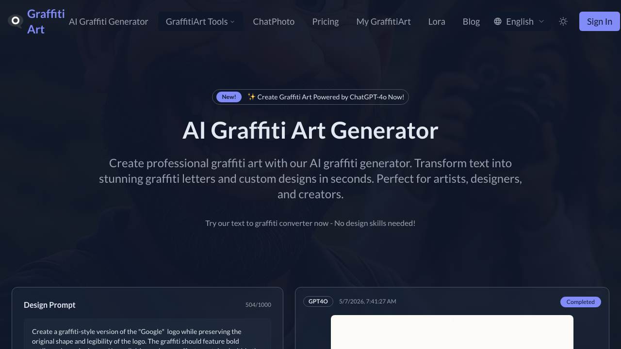 Graffitiart app 项目封面