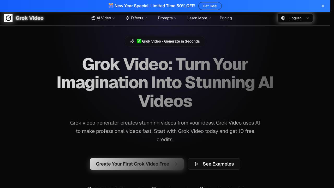 Grok Video 项目封面