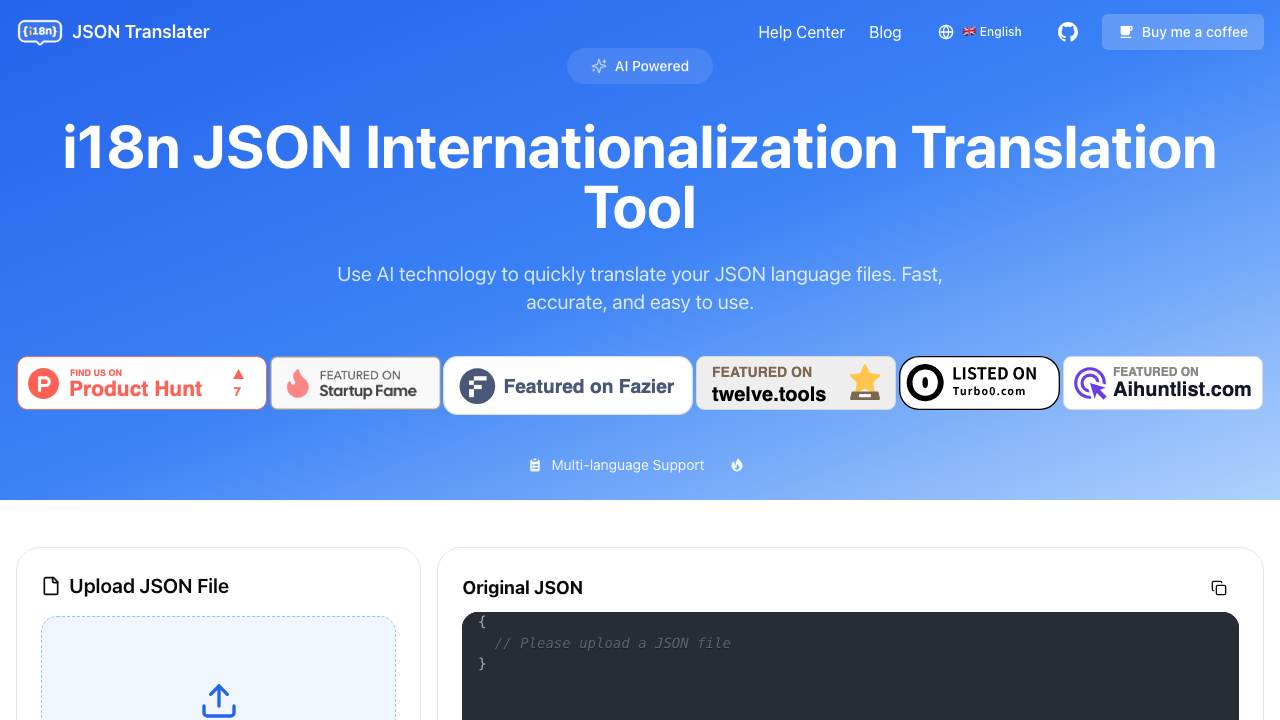 JSON Translator 项目封面