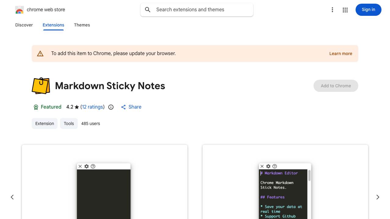 Markdown Sticky Note 项目封面