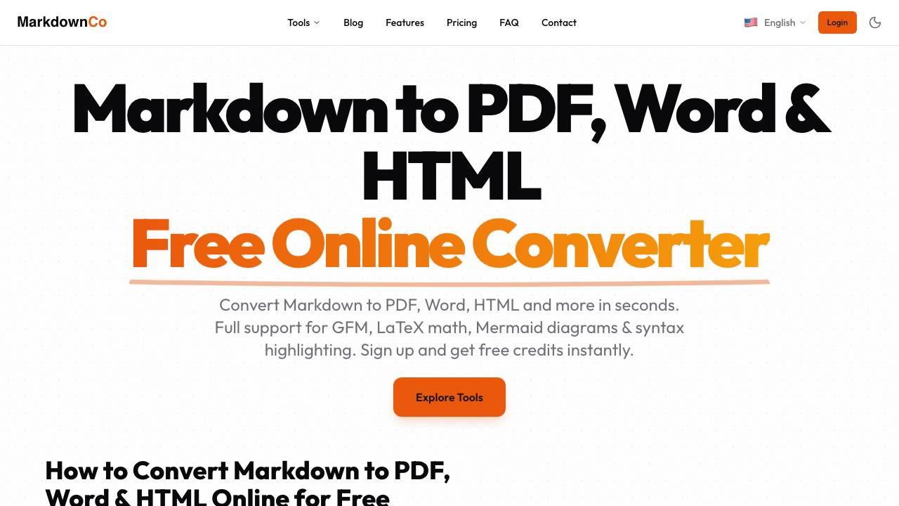 MarkdownConverter.pro 项目封面