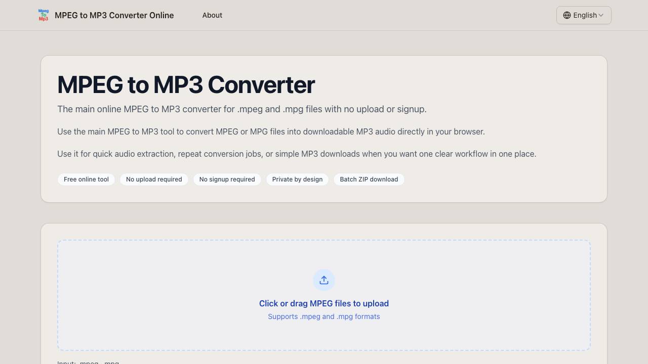 mpeg to mp3 项目封面