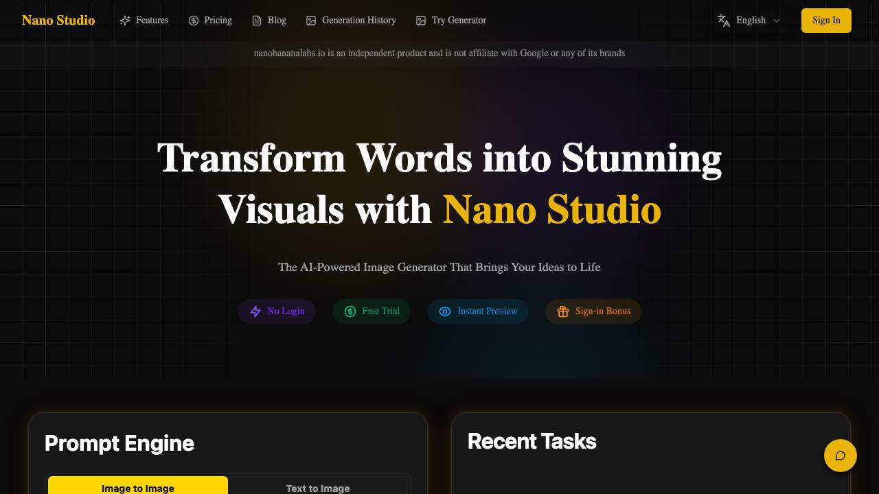 Nano Banana Labs 项目封面