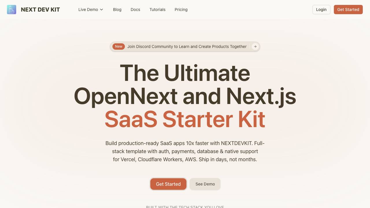 NextDevKit 项目封面