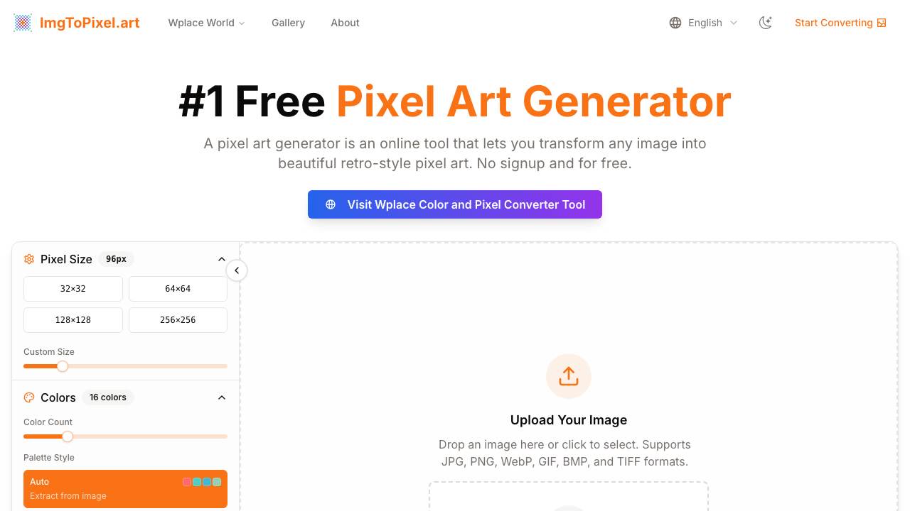 Pixel Art Generator 项目封面