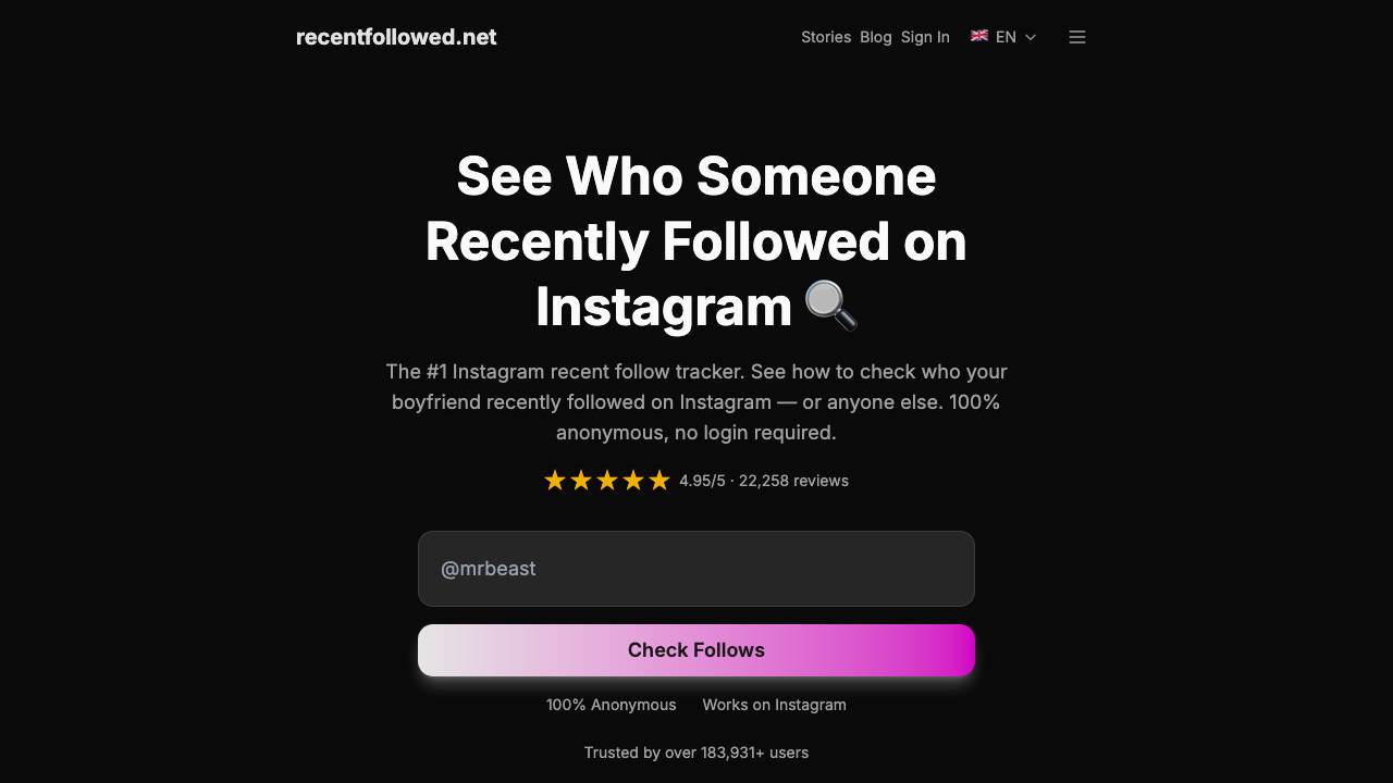RecentFollowed 项目封面